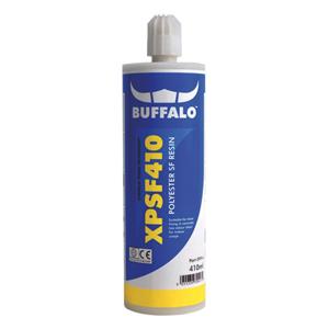 410ml XPSF410 Buffalo Styrene Free Polyester Resin Cartridge c/w 1 Nozzle